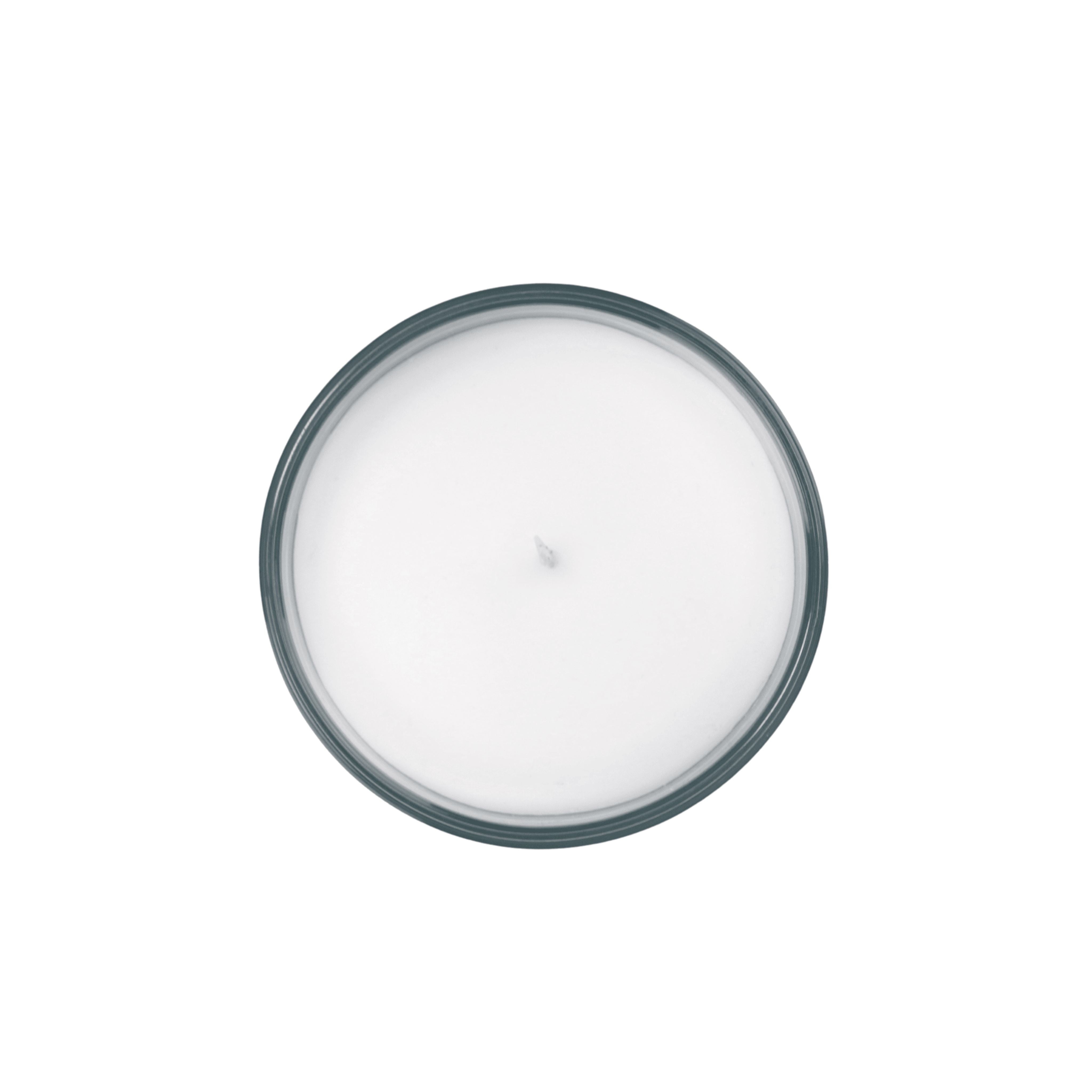 top view of soil of paradise candle from paradise and its delights collection